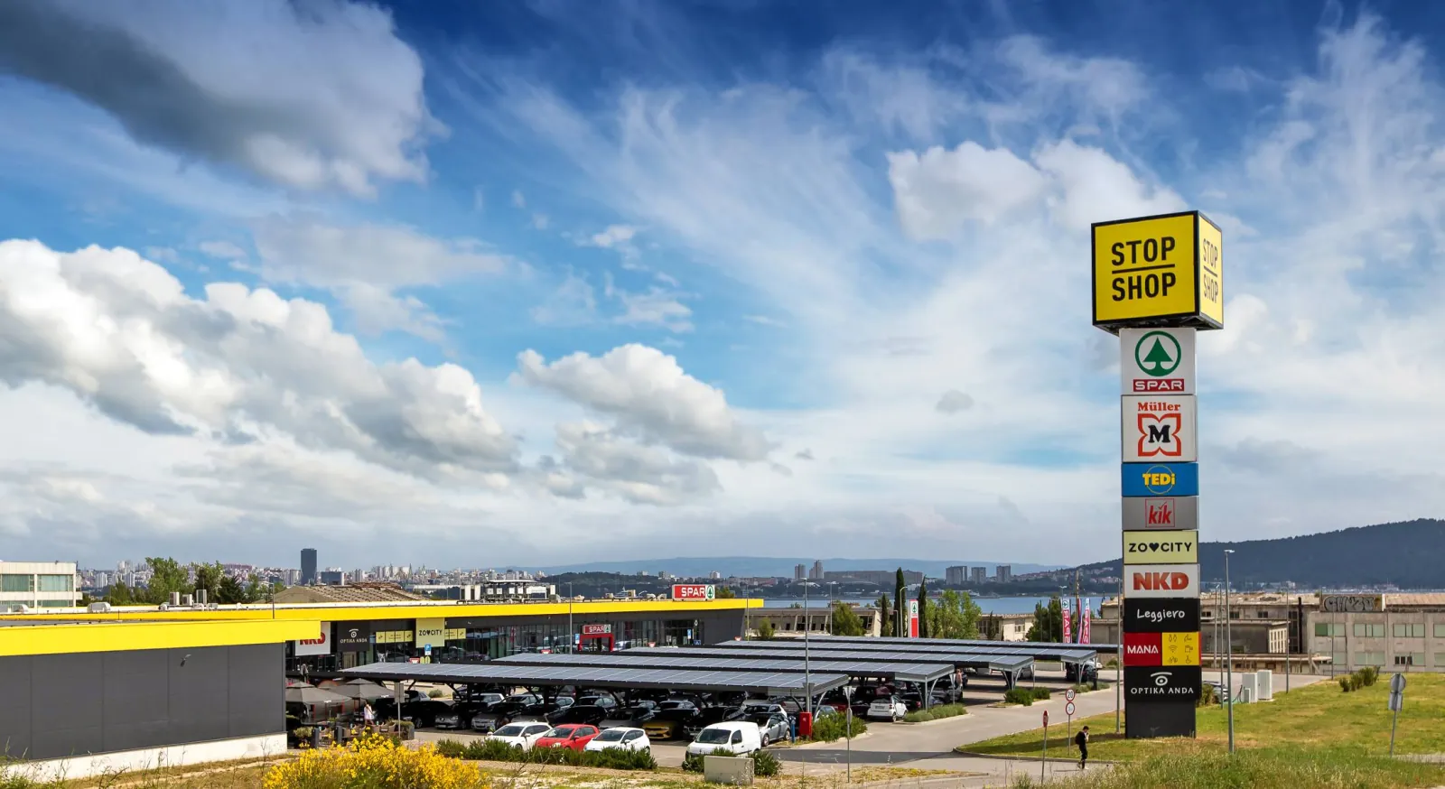 BREEAM certification for Stop Shop Kaštela