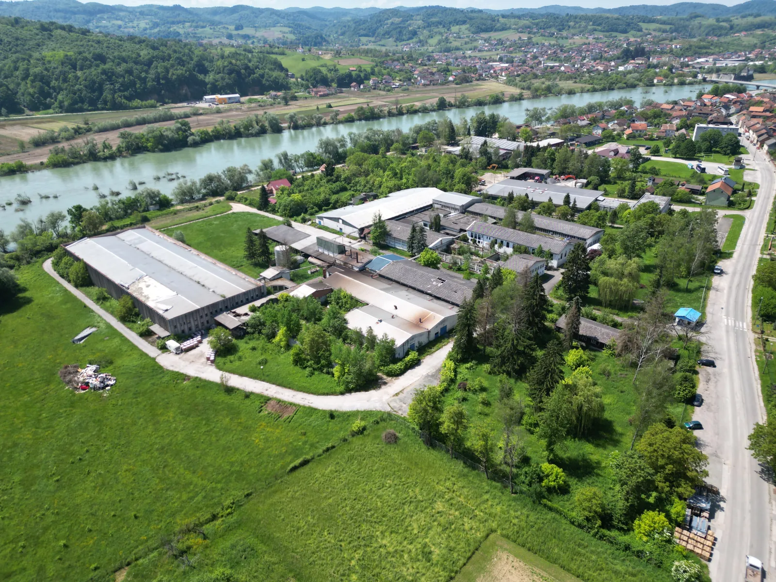 Valuation for a textile manufacturing facility