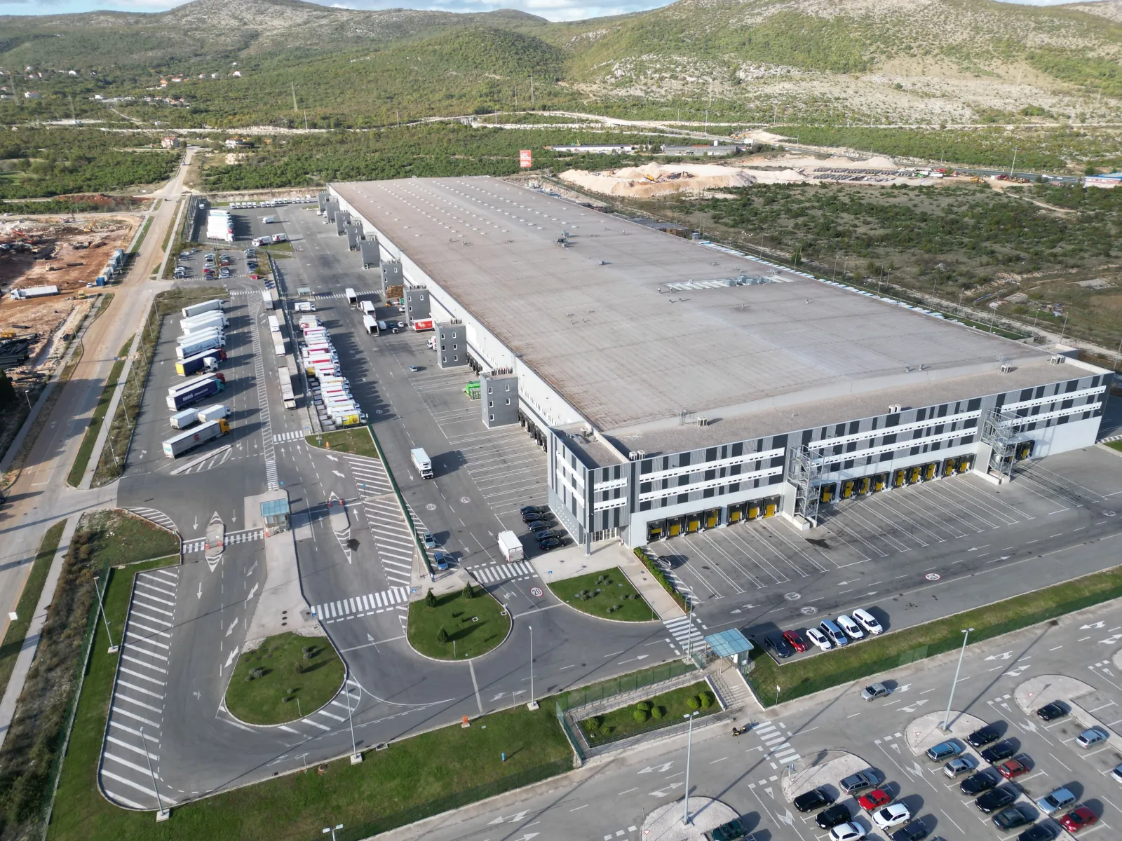 Environmental due diligence for a logistics centre