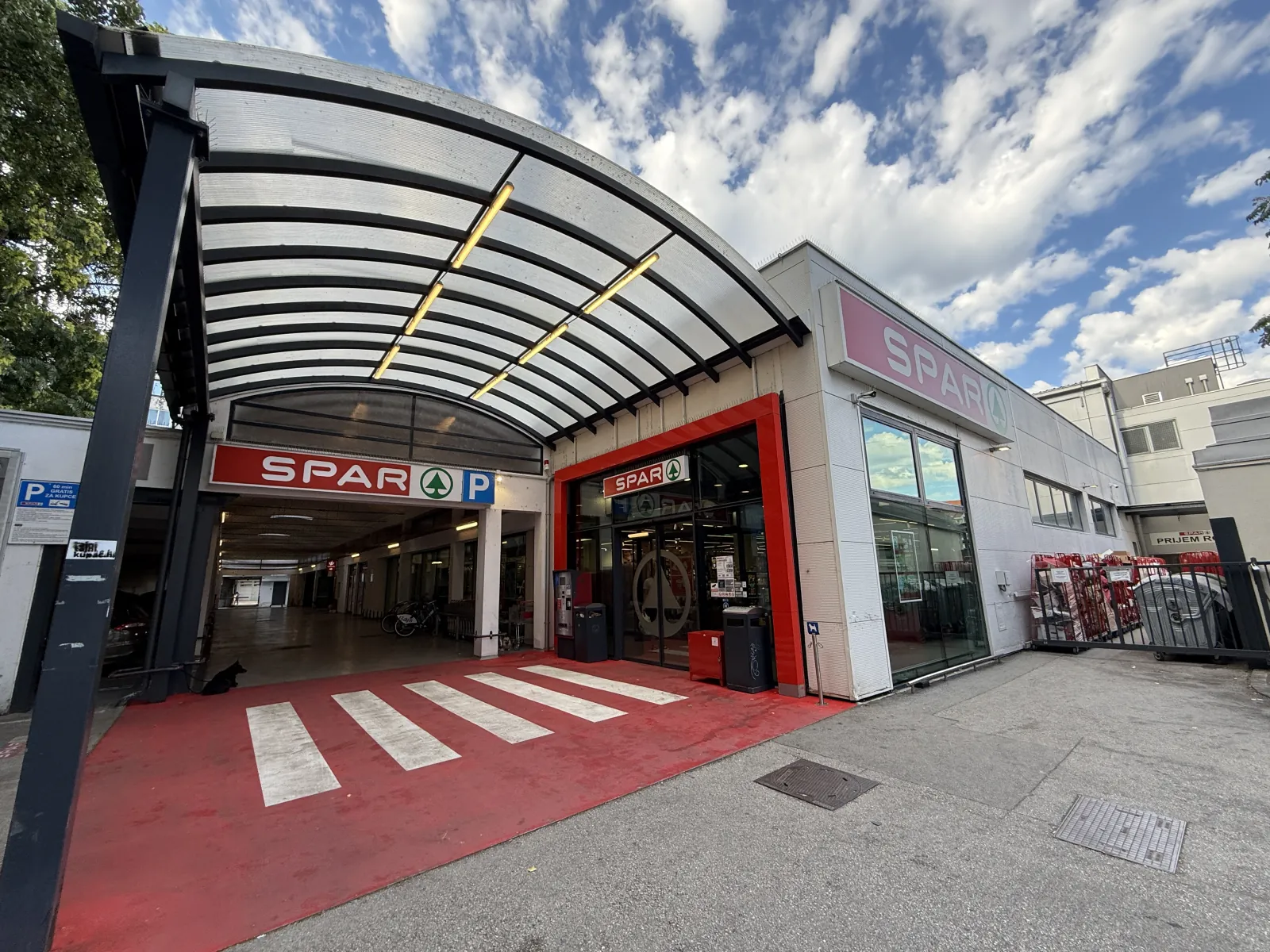 Construction supervision for Spar Martićeva supermarket