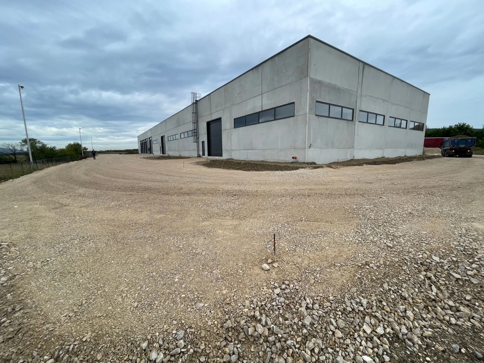 Environmental due diligence for an under construction truck maintenance facility near Niš 