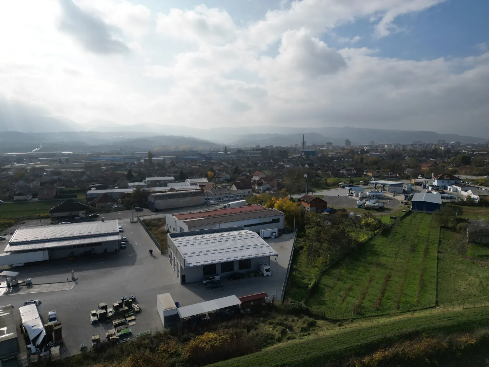 Environmental due diligence for a truck maintenance facility near Čačak 