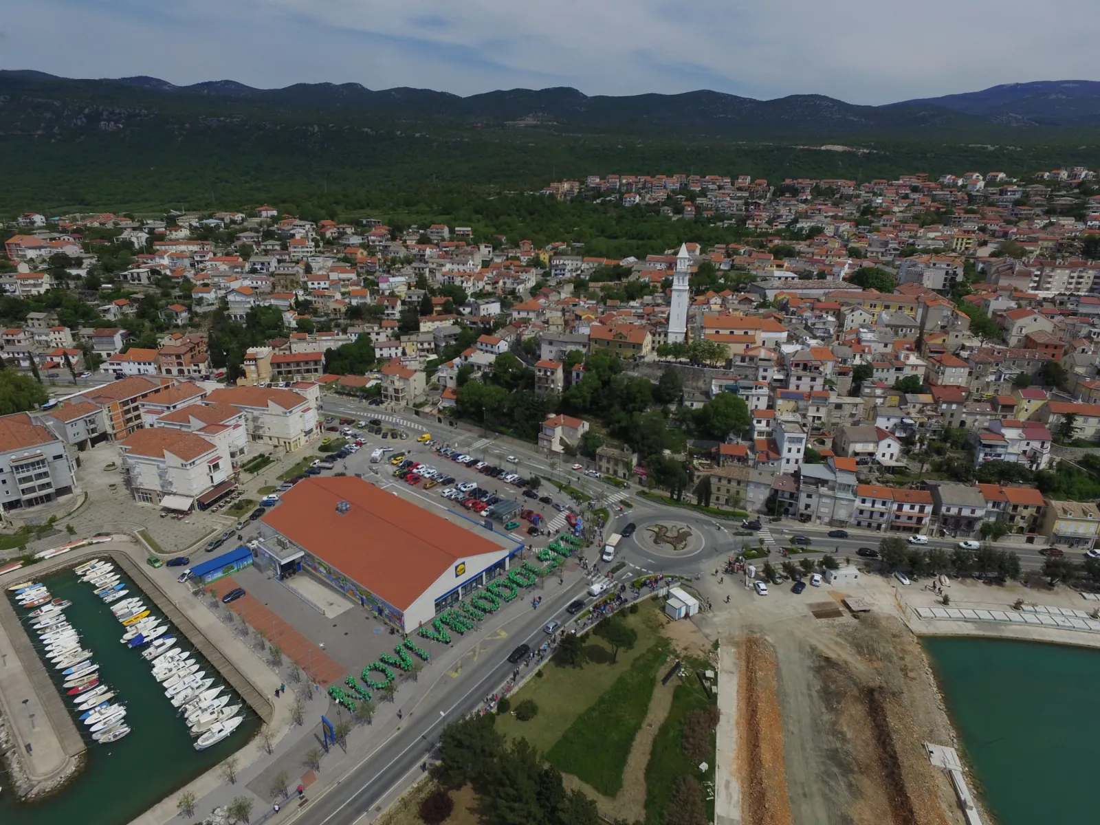 Construction supervision for refurbishment of Lidl Novi Vinodolski supermarket