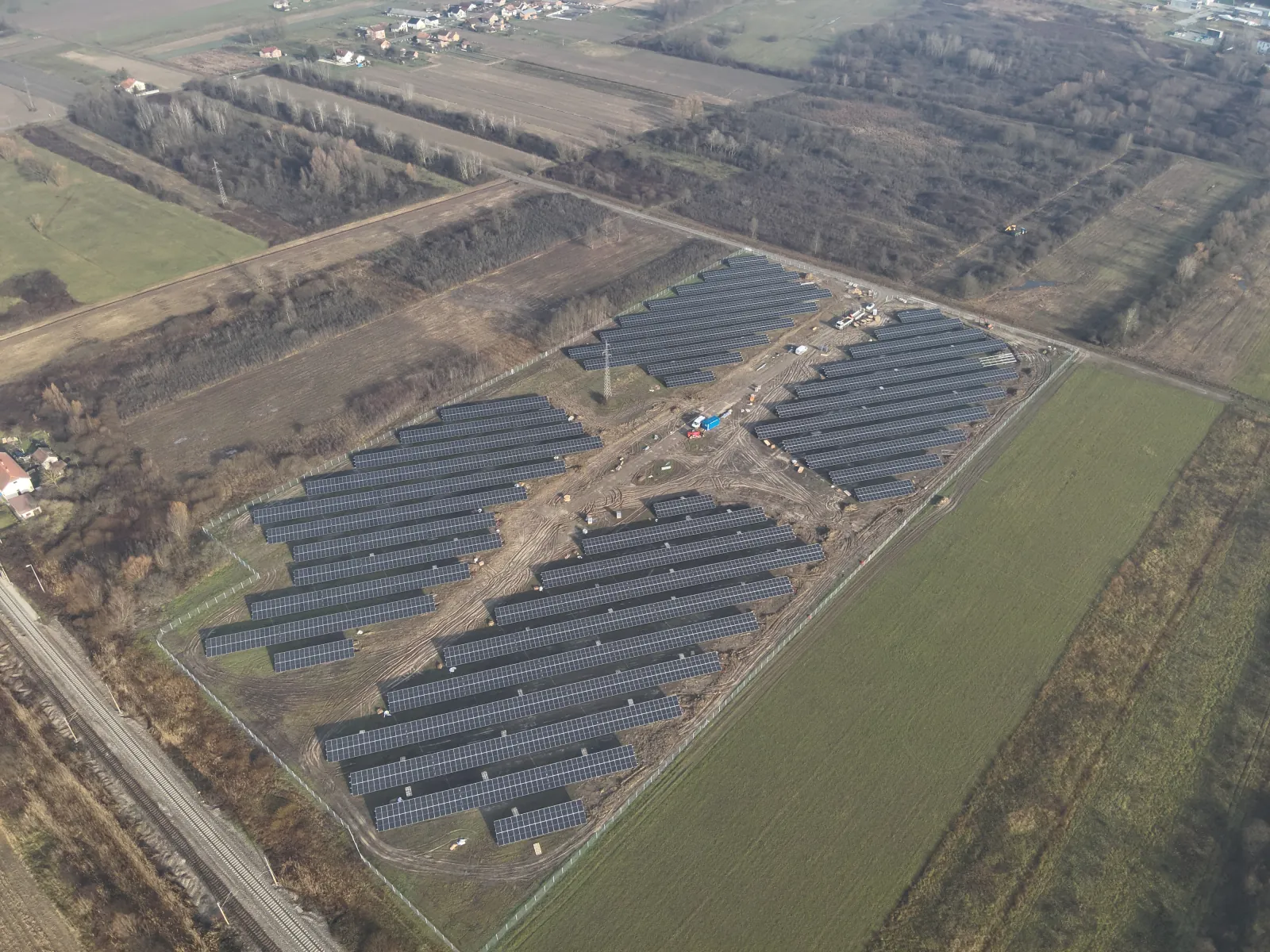 Construction supervision for Velika Ludina Solar Farm