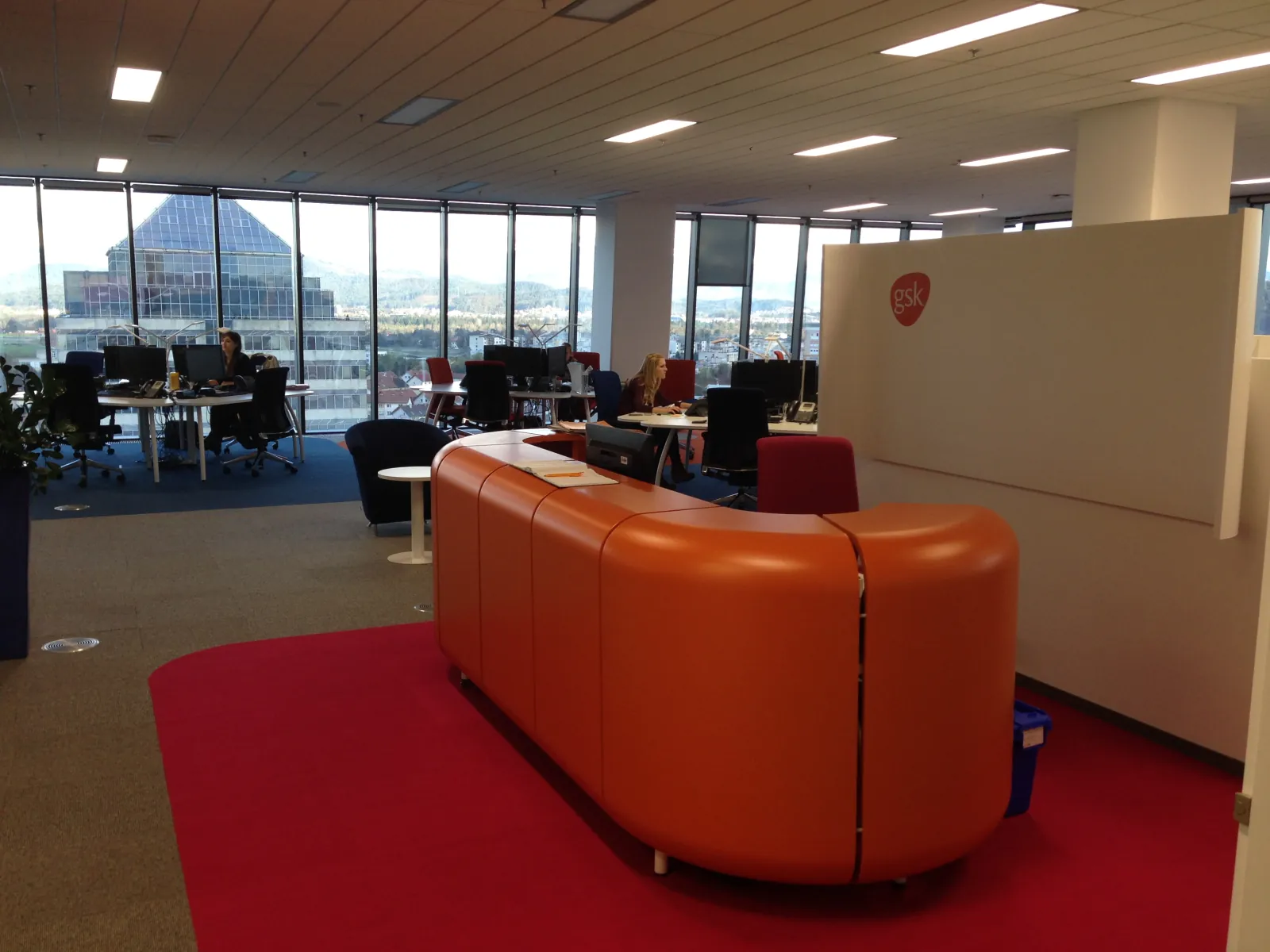 Project management for Glaxo Smith Kline Office Ljubljana